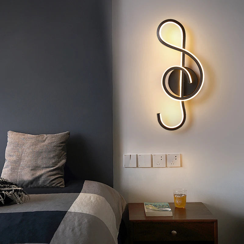 Applique murale led design moderne pour lecture et décoration - vue 4 sur 12