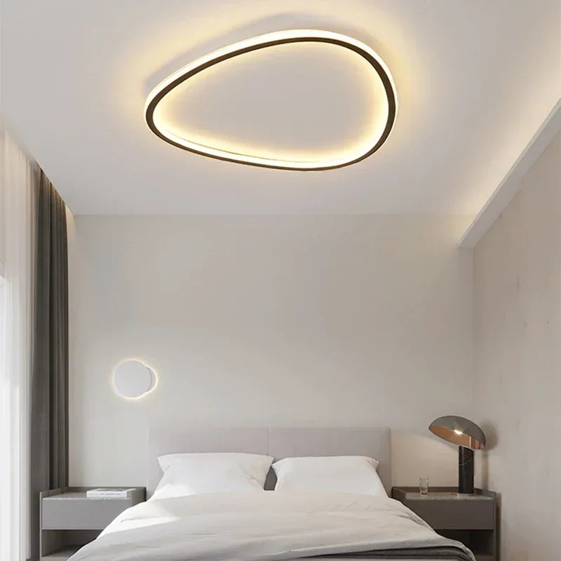 lustre moderne à leds pour décoration intérieure élégante - vue 3 sur 12