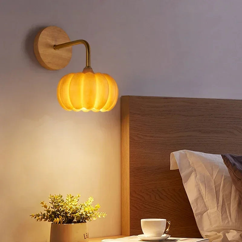 applique murale citrouille décorative pour Halloween et intérieur nordique - vue 3 sur 6