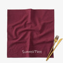 Serviette de table coton lavé style mediterraneen lot 6