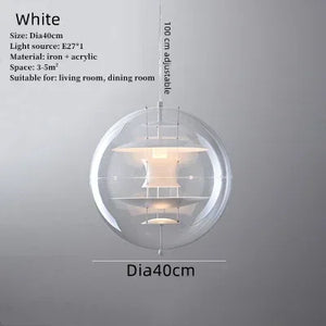Modern spherical planetary light, coffee shop, tea restaurant, bar designer, interior decoration light