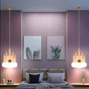 lustre romantique pour chambre d'enfant moderne et chaleureux