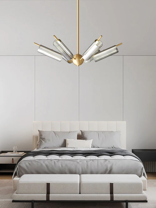 Minimalist copper pendant light for modern decor - vue 4 sur 12