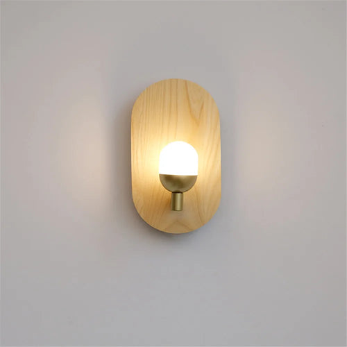 applique murale nordique en bois pour décoration intérieure moderne