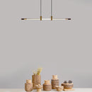 Minimalist LED chandelier for modern bars and restaurants