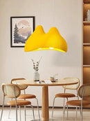 Minimalist creative LED chandelier wabi sabi nordic lighting