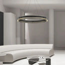lustre nordique moderne en verre led de luxe