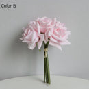 Realistic artificial rose bouquet for weddings and decoration