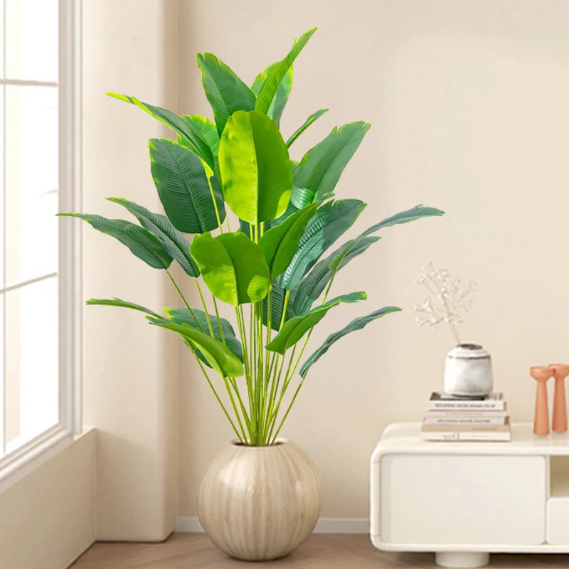 plantes artificielles palmier tropical faux pour décoration intérieure extérieure - vue 5 sur 6