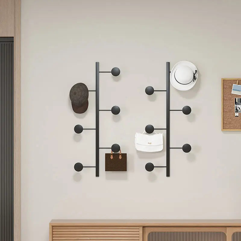 porte-vêtements nordique léger pour organisation et décoration intérieure - vue 3 sur 10