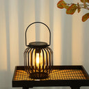 Lumière de jardin solaire extérieure LED étanche lanterne chinoise lumière B &amp; B cour Antique fer Art Portable paysage lumière chaude