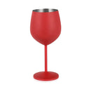 Verre vin inox incassable style europeen 500 ml