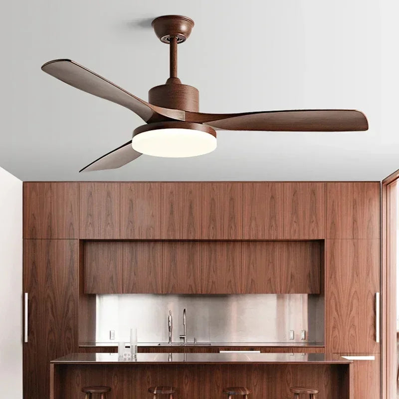 ventilateur moderne avec télécommande pour intérieur design - vue 3 sur 12