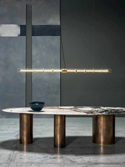 Modern PVC pendant light for elegant and minimalist interior décor - vue 3 sur 14