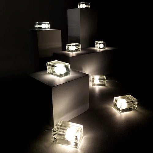 veilleuse led créative en forme de glaçon cadeau pour enfants