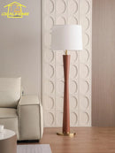 Minimalist nordic design leather floor lamp decorative iron