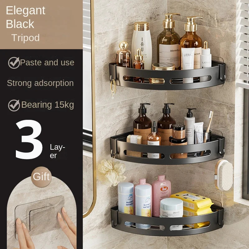 supports de rangement pour shampoing sans perforation pour douche