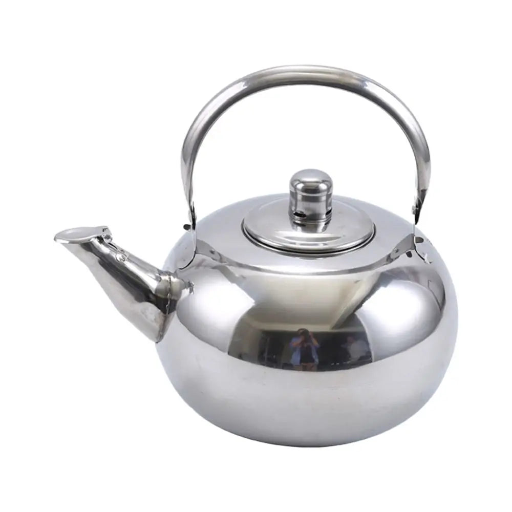 Bouilloire portable acier inox avec infuseur thé café