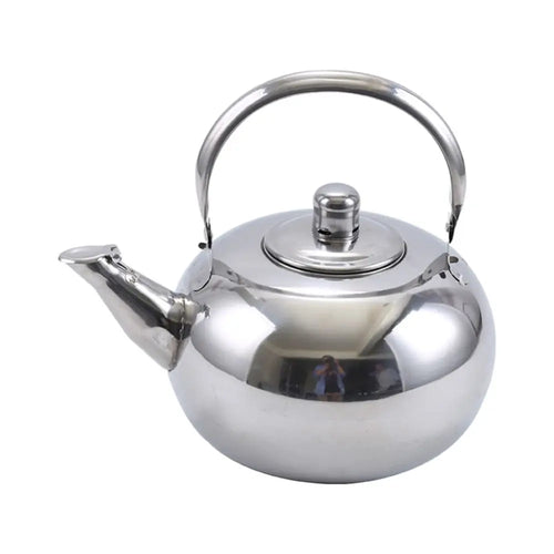 Bouilloire portable acier inox avec infuseur thé café