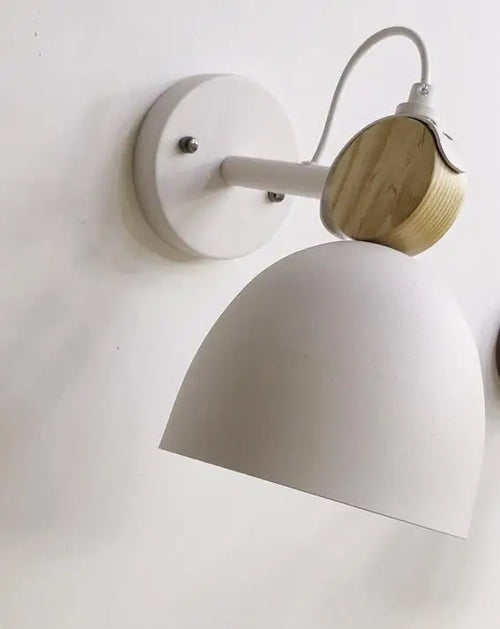 lampe de chevet style japonais éclairage mural intérieur nordique - vue 12 sur 11