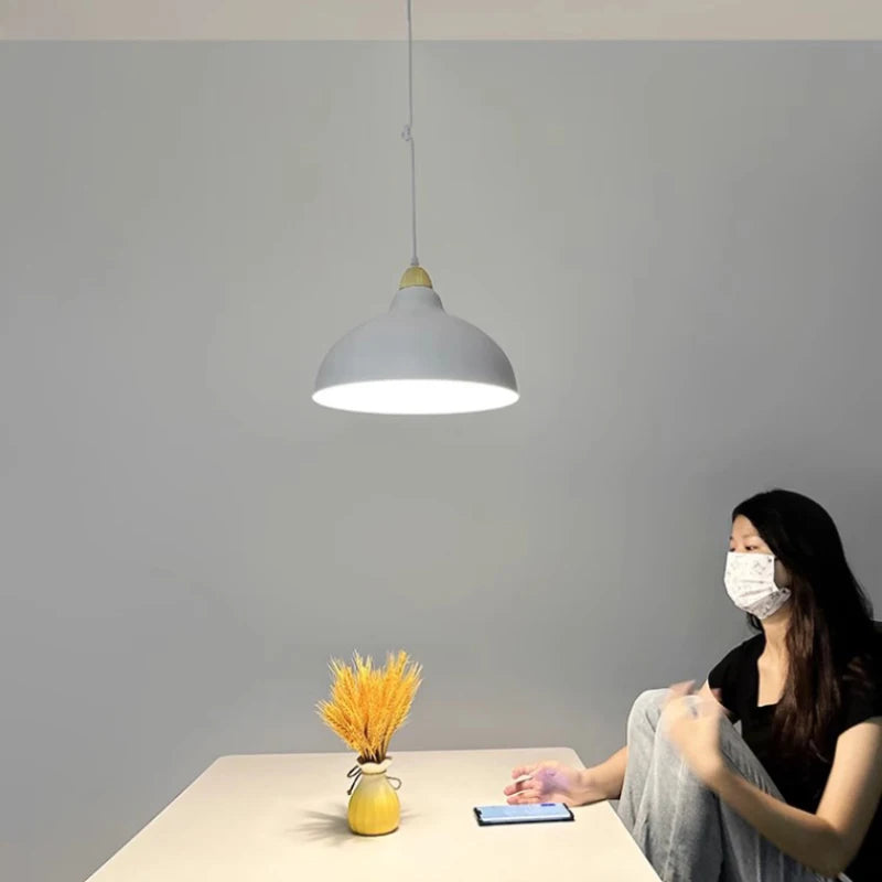 Lustres à bascule de Table à manger modernes LED peuvent être déplacés lampes à long poteau nordique Simple télescopique pliant lustre à bras Long - vue 5 sur 22