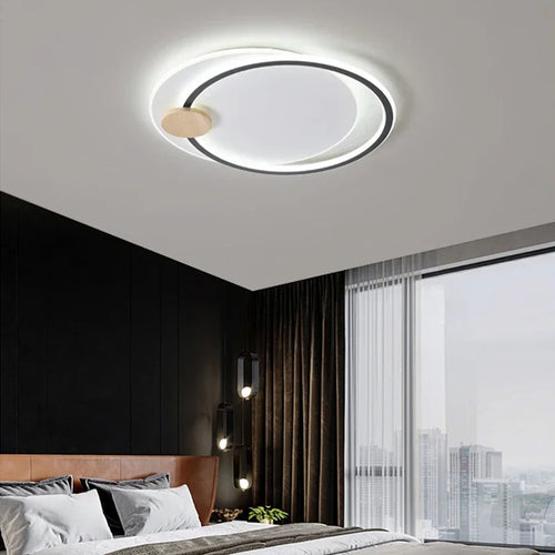 Plafonnier rond led moderne simple pour décoration d'intérieur