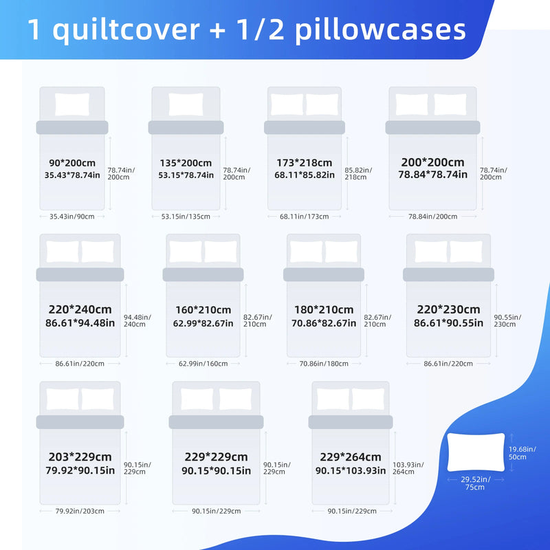 housse de couette blanche-neige et princesse bell pour Noël