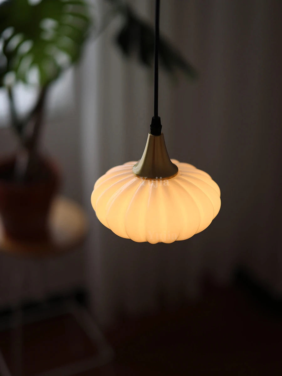 suspension en verre japonais design scandinave pour intérieur élégant - vue 6 sur 8