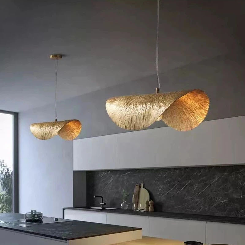 suspension en cuivre créative pour décoration intérieure design - vue 6 sur 7
