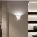 Modern minimalist natural marble LED decorative wall light