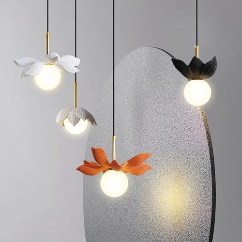 suspension moderne en résine pour décoration intérieure élégante - vue 2 sur 22