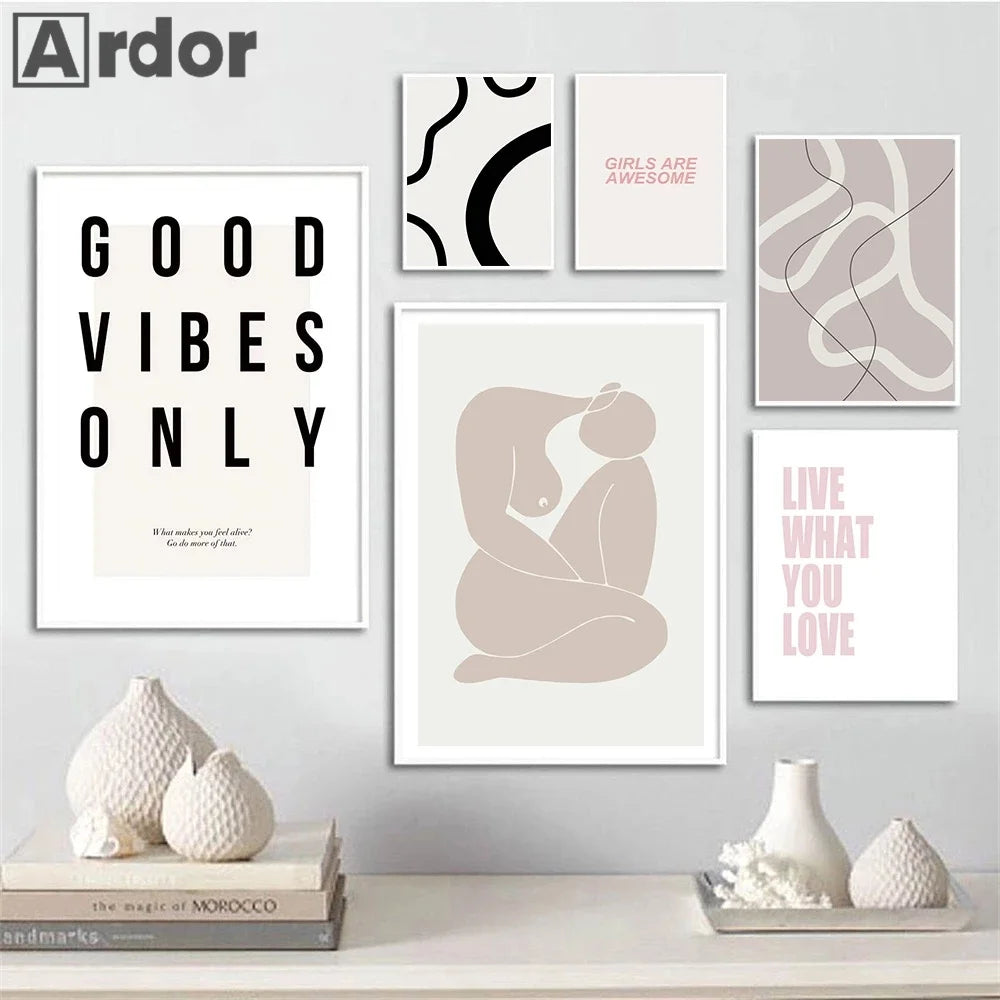 citations de motivation nordiques pour décoration murale et art - vue 5 sur 7