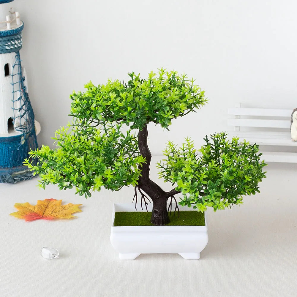 plantes artificielles décoratives bonsaï en pot pour jardin zen - vue 23 sur 25