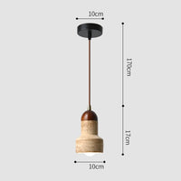 suspension en marbre pour décoration d'intérieur moderne