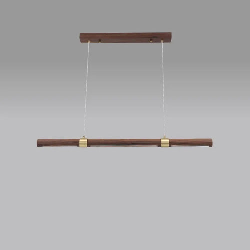 Lustre Long en bois - vue 6 sur 6