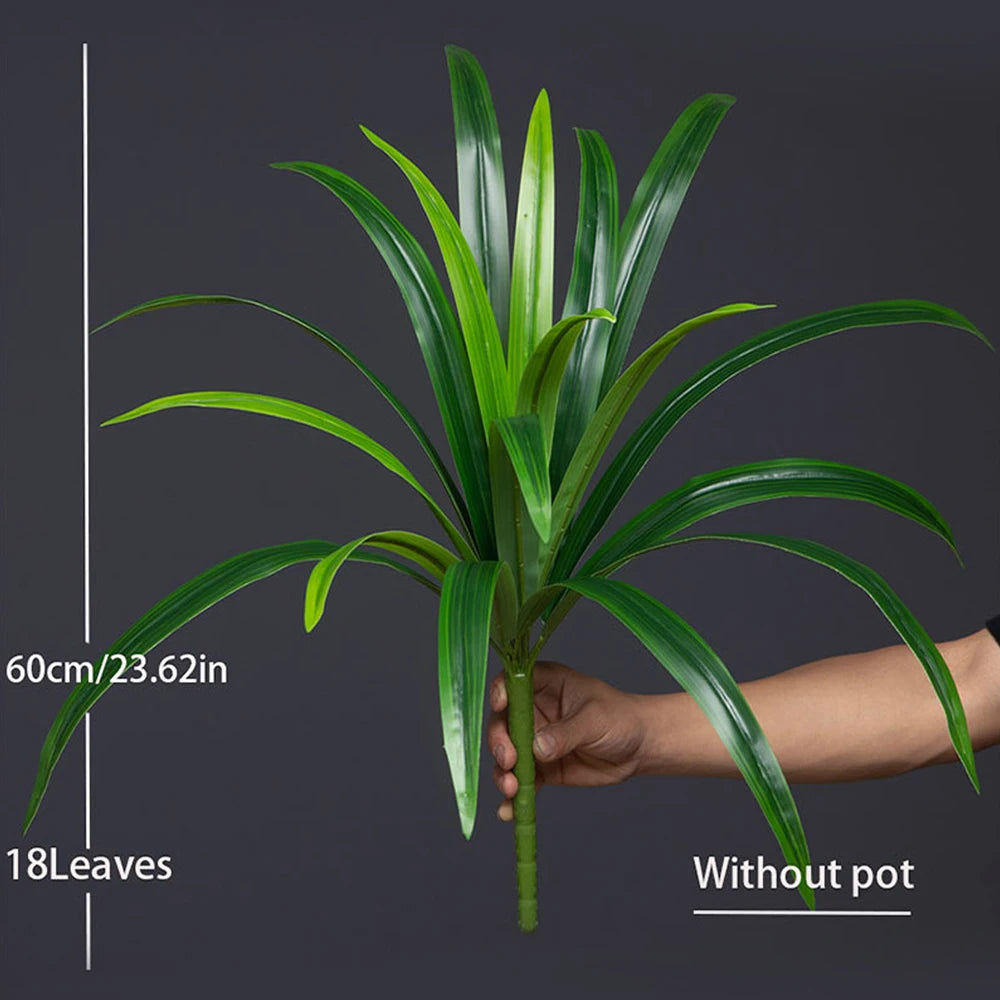plantes artificielles de magnolia et feuilles tropicales pour décoration - vue 9 sur 9