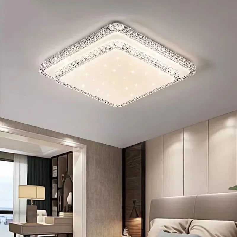 plafonnier led moderne pour décoration intérieure élégante et simple - vue 5 sur 15