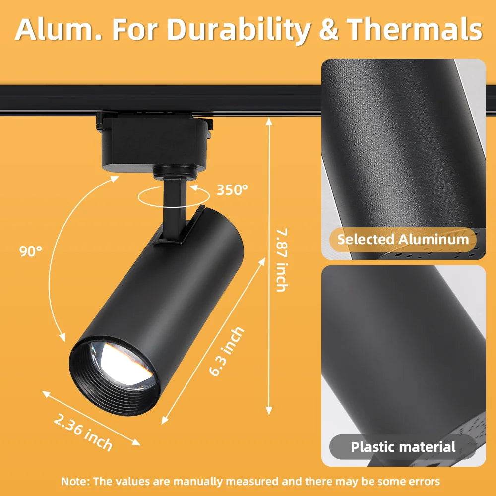 rail d'éclairage led à intensité variable pour décoration intérieure - vue 4 sur 18