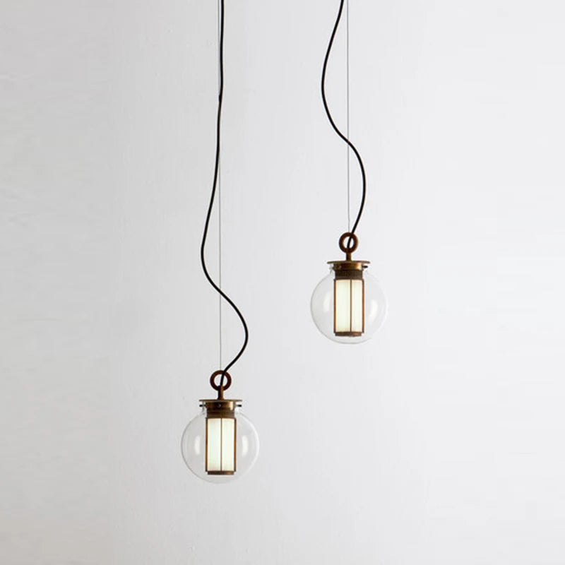 suspension en verre minimaliste pour bar et restaurant - vue 4 sur 9