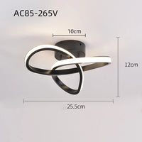 Applique chambre lampe moderne minimaliste escalier allée couloir balcon lampe salon fond applique AC85-265V