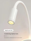 applique murale led réglable avec ports usb design moderne