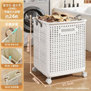 Foldable Laundry Basket, Large Capacity Mobile Laundry Basket,versatile and Durable,bedroom,bathroom,laundry Room, Snack Storage