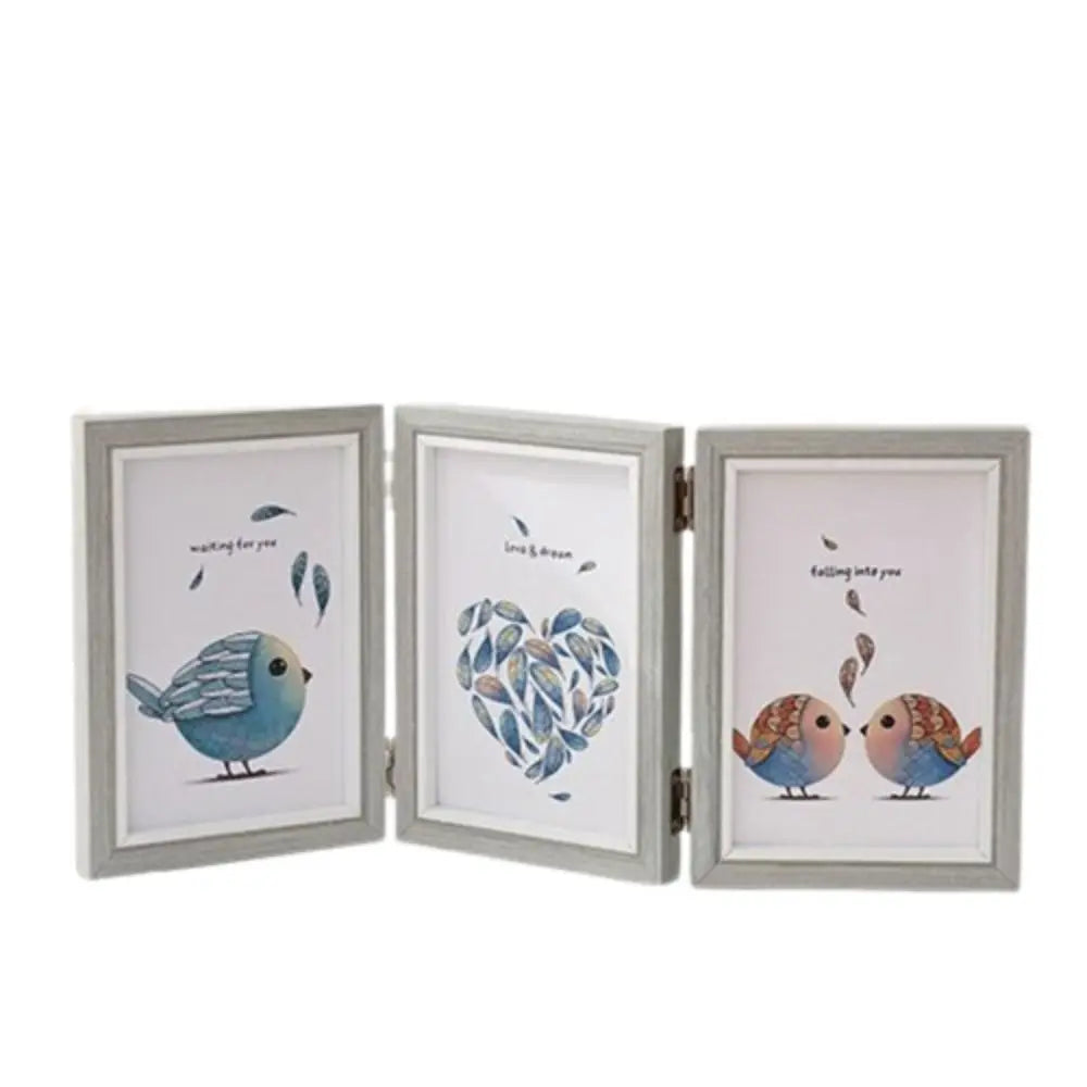 cadre photo pliable en bois pour album de bureau - vue 14 sur 14