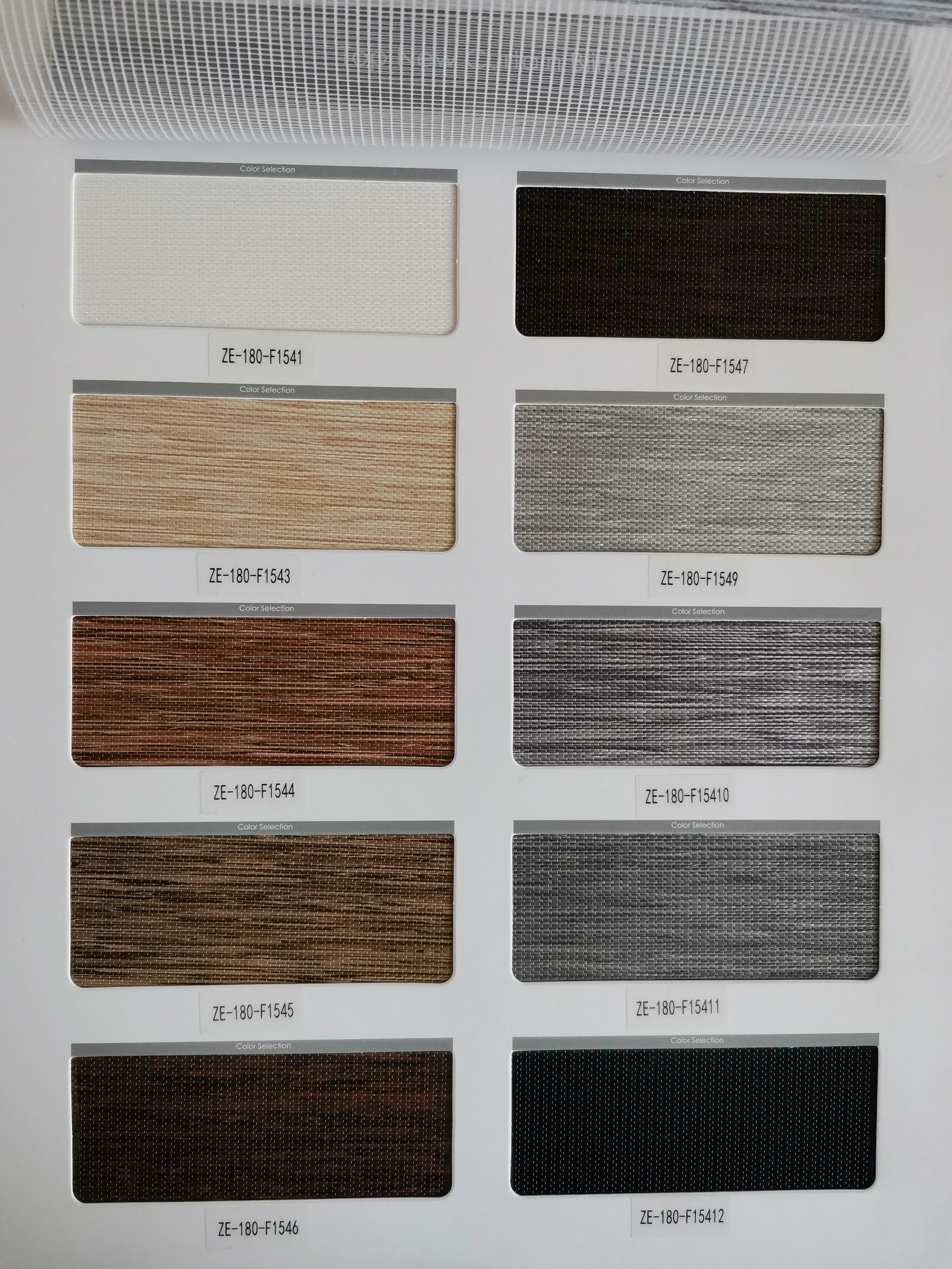 Store enrouleur zébré occultant tissu jacquard pour fenêtre - vue 7 sur 19