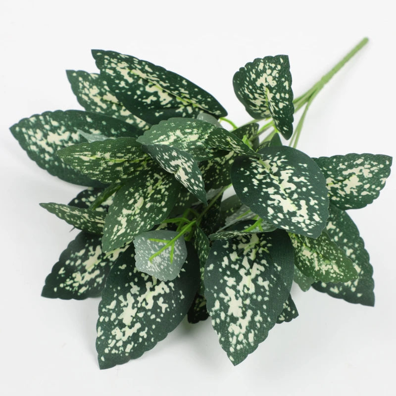 feuilles de bambou dieffenbago en soie pour décoration élégante - vue 2 sur 32