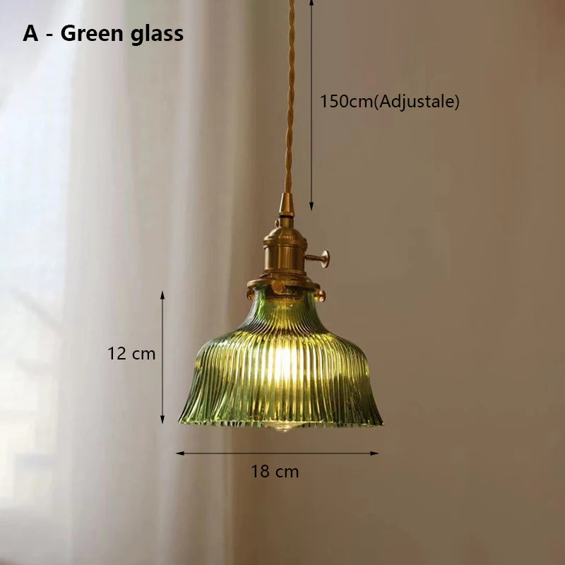 lustre en verre nordique pour décoration intérieure moderne - vue 8 sur 11