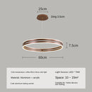 Modern circular chandelier for creative and minimalist interior decor