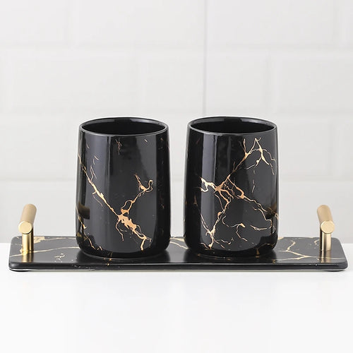 accessoires en céramique pour décoration de salle de bain - vue 10 sur 24