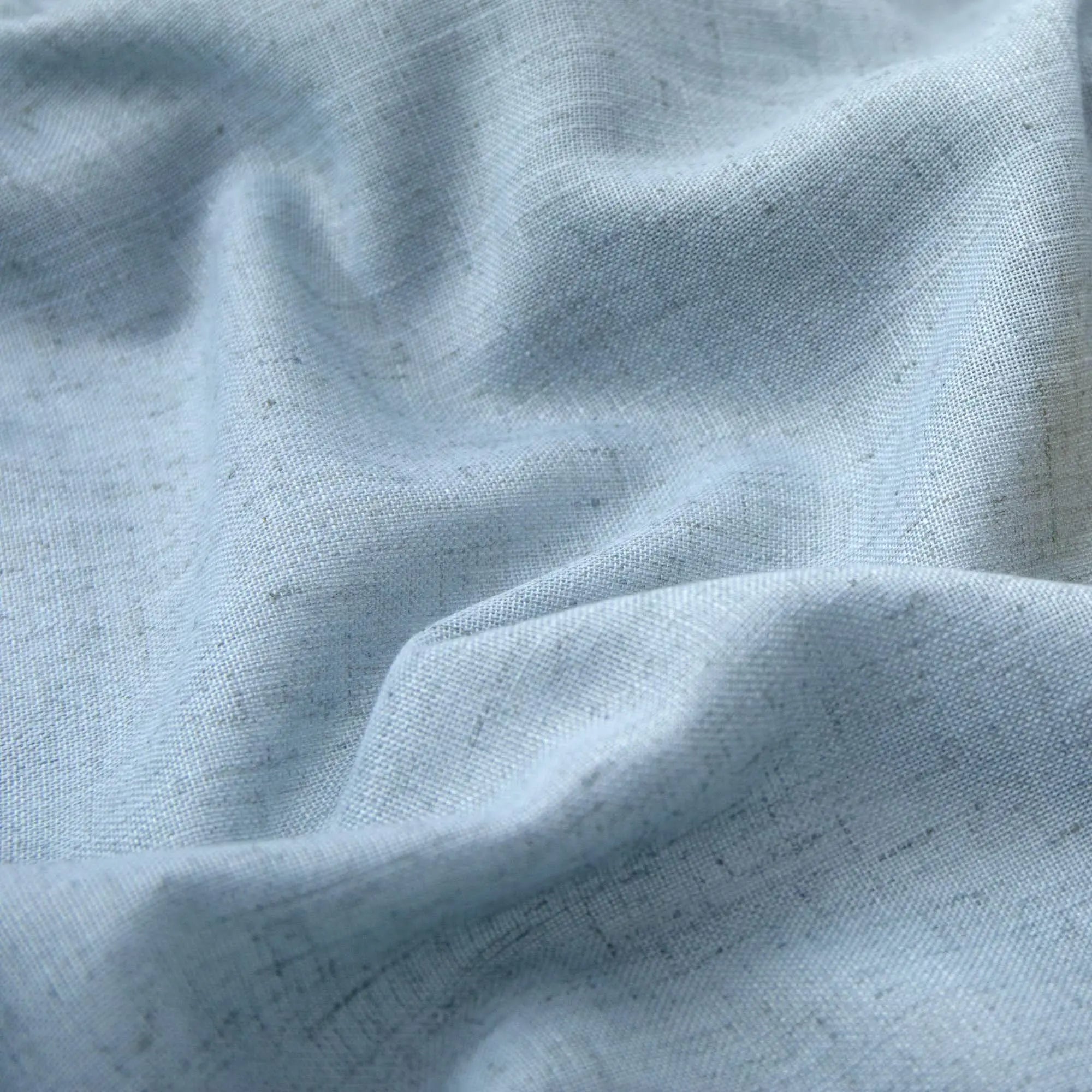 Voilage tulle imitation lin sur mesure grande hauteur - vue 8 sur 10