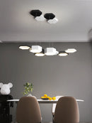 lampe de salon minimaliste moderne lampes géométriques créatives de styliste